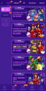 777CZ Features images